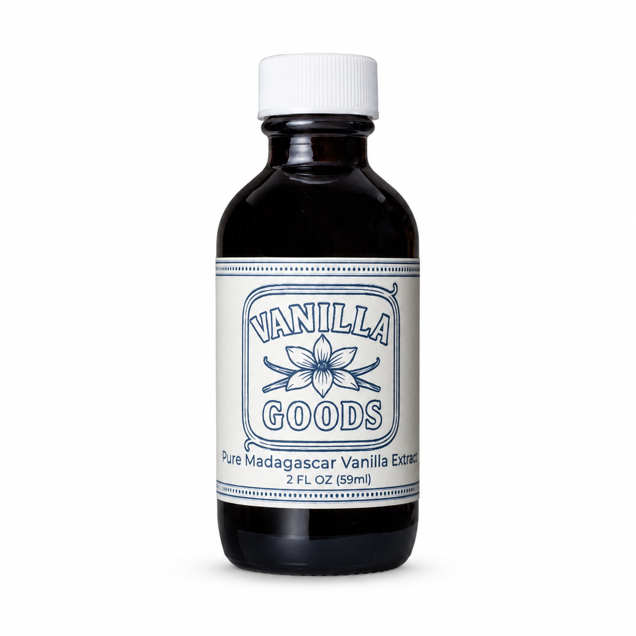Madagascar Vanilla Extract,  2 oz Bottle
