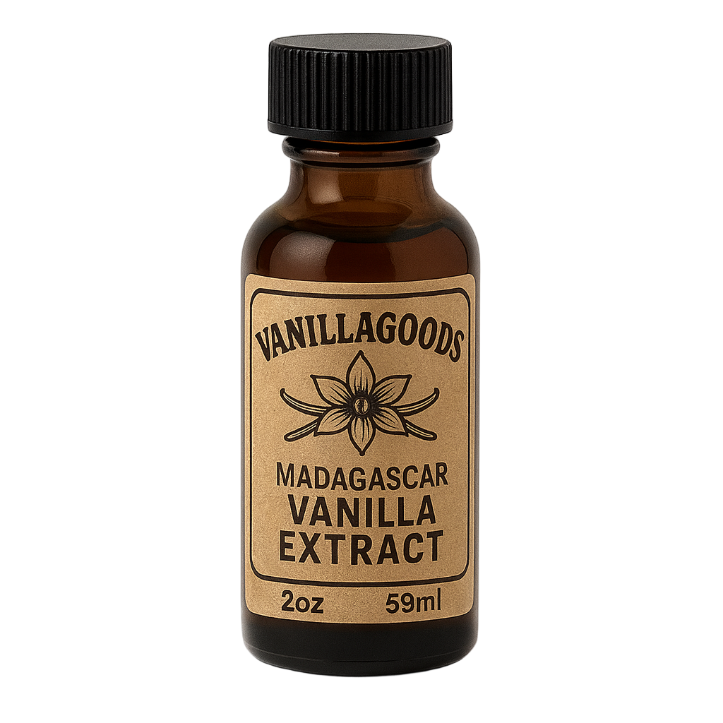 Madagascar Vanilla Extract,  2 oz Bottle