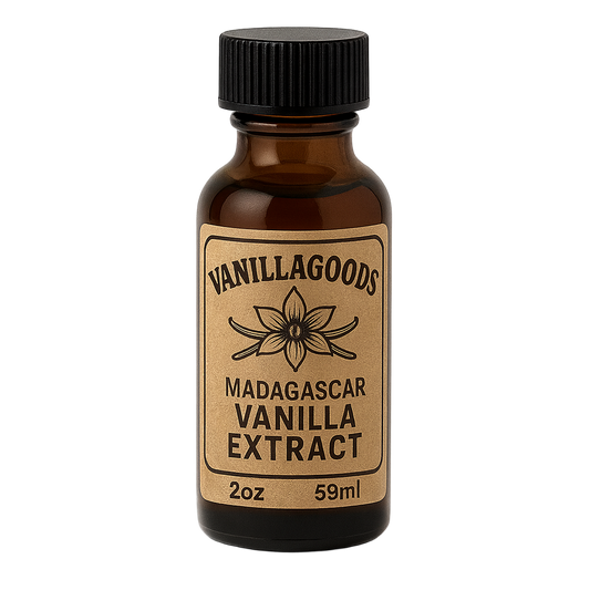 Madagascar Vanilla Extract,  2 oz Bottle