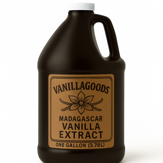 Madagascar Vanilla Extract,  1 Gallon