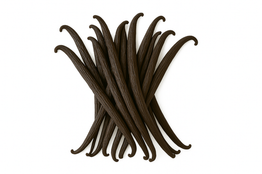 Madagascar Vanilla Beans, Grade A, 15 Beans