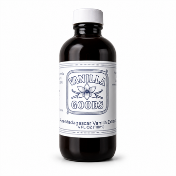 Madagascar Vanilla Extract,  4 oz Bottle