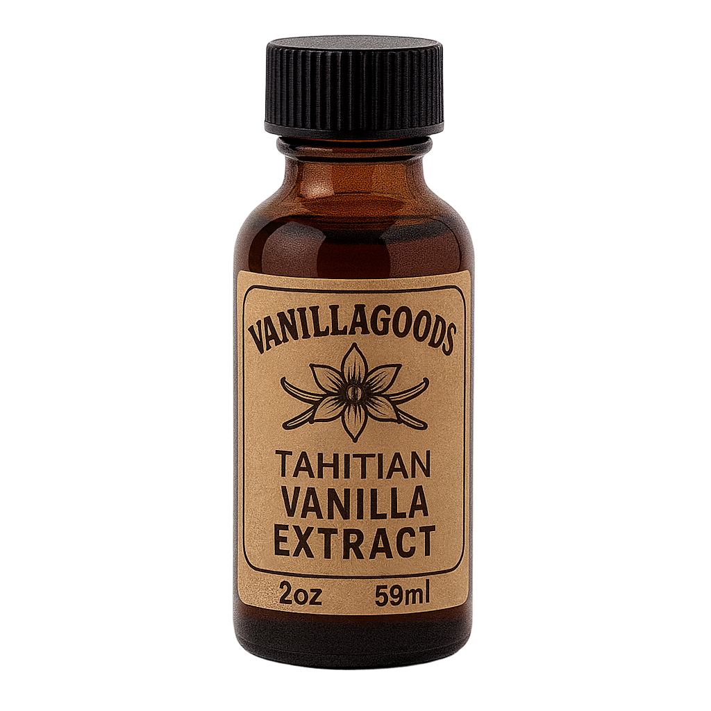 Tahitian Vanilla Extract,  2 oz Bottle