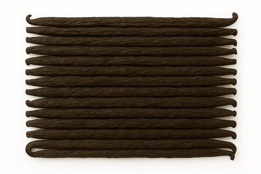 Tahitian Vanilla Beans, Grade B, 1 LB