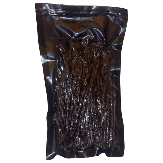 Uganda Vanilla Beans, Grade B, 4oz bag