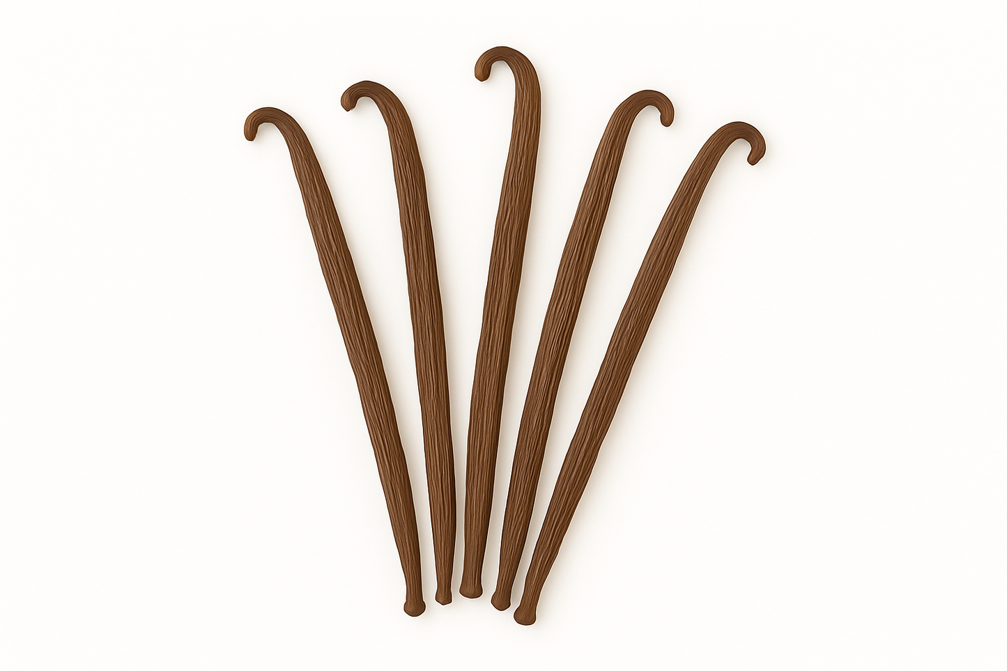 Uganda Vanilla Beans, Grade A, 5 Beans