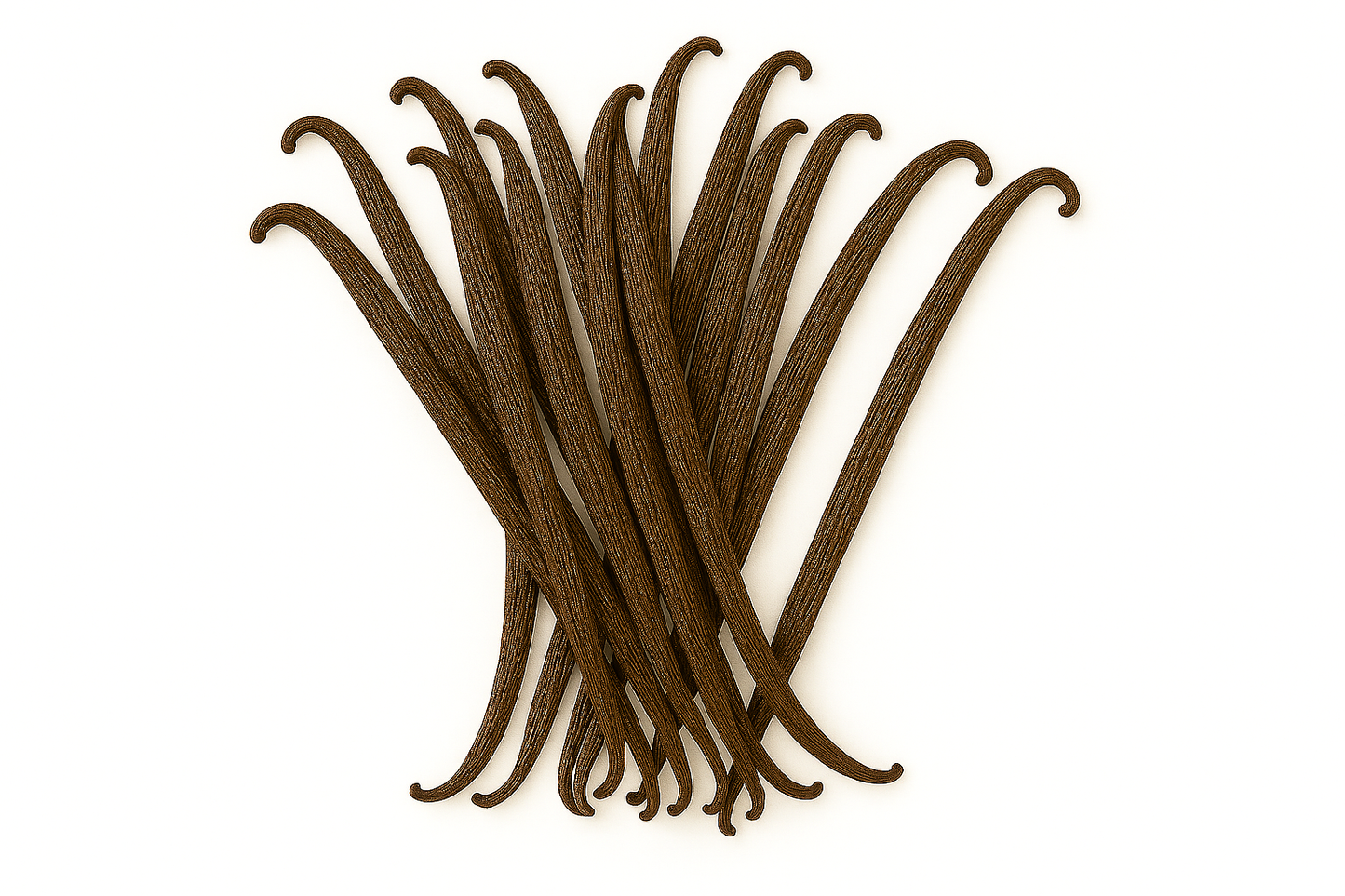 Uganda Vanilla Beans, Grade B, 15 Beans
