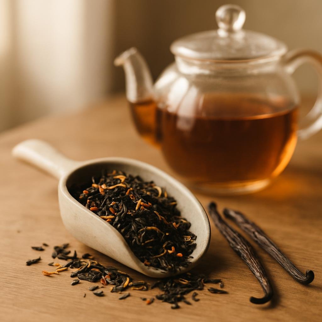 Chamomile Ginger Tea leaves with real vanilla
