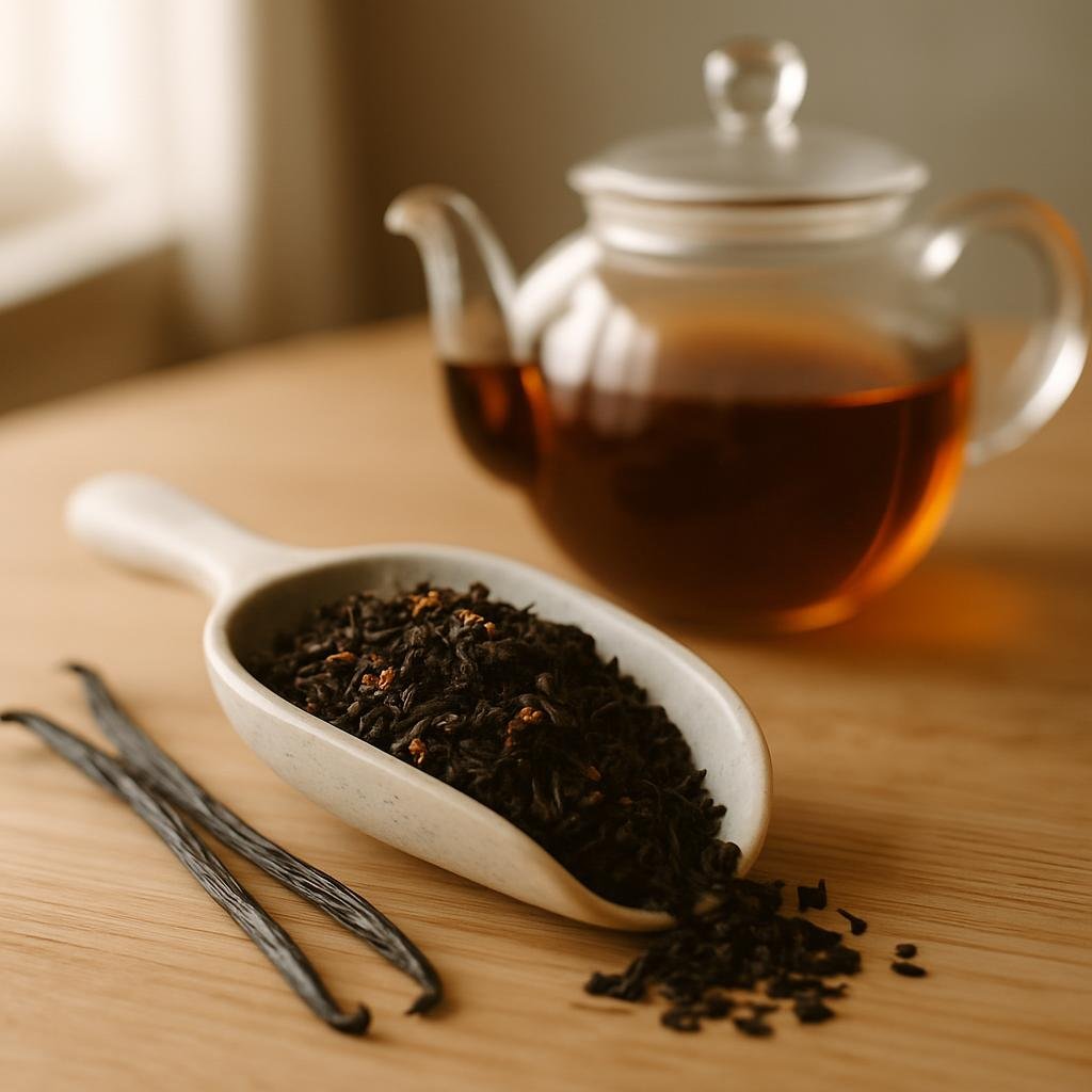 Masala Chai Tea leaves with real vanilla