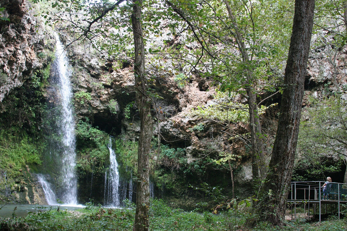 Cherokee Hills Byway: Natural Falls, or "Dripping Springs"