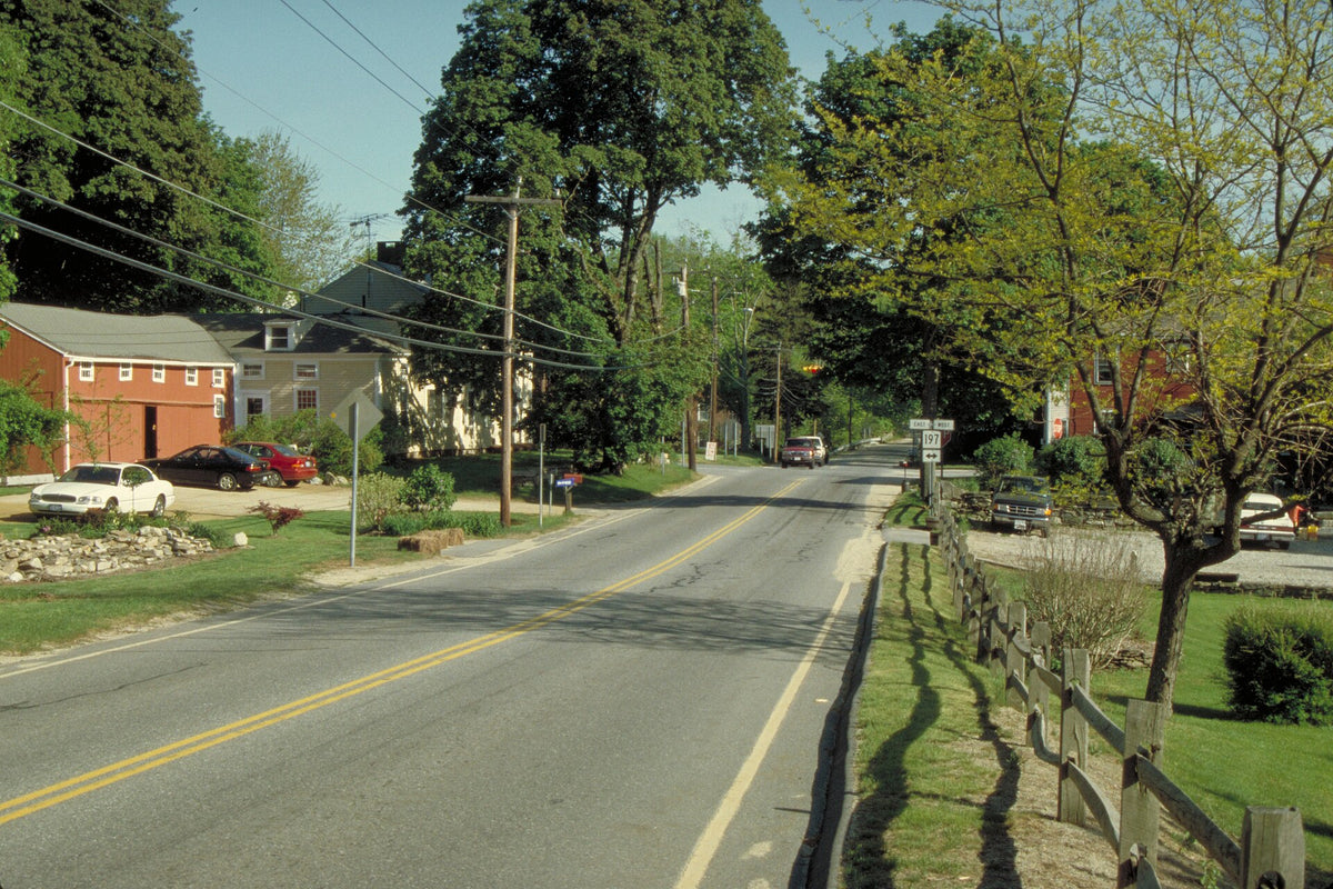 Connecticut State Route 169: The Approach to North Woodstock