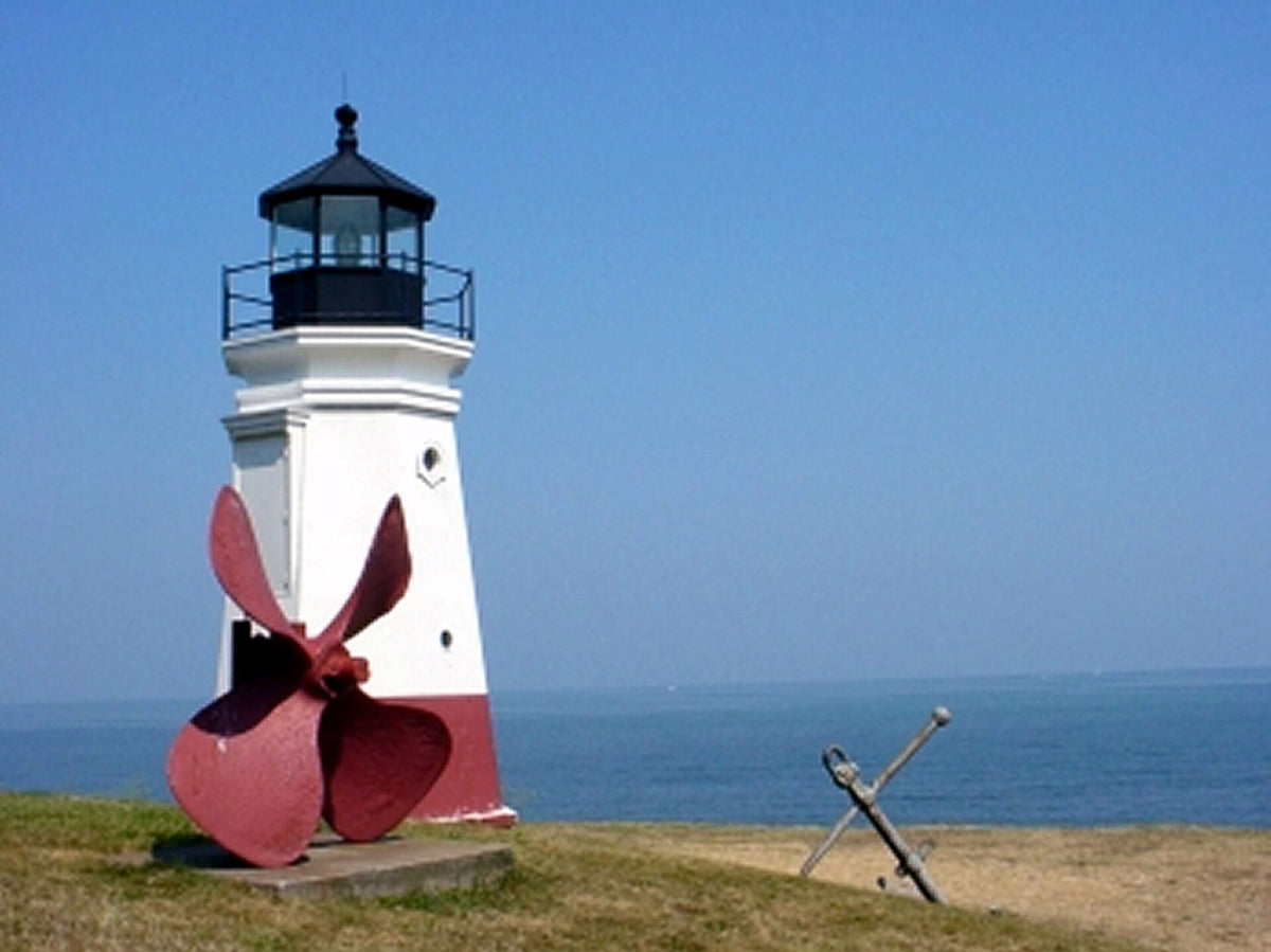 Lake Erie Coastal Ohio Trail: Vermilion Lighthouse