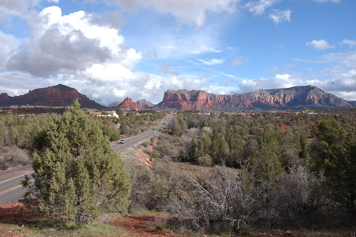Red Rock Scenic Byway: Blue Skies over Red Rocks