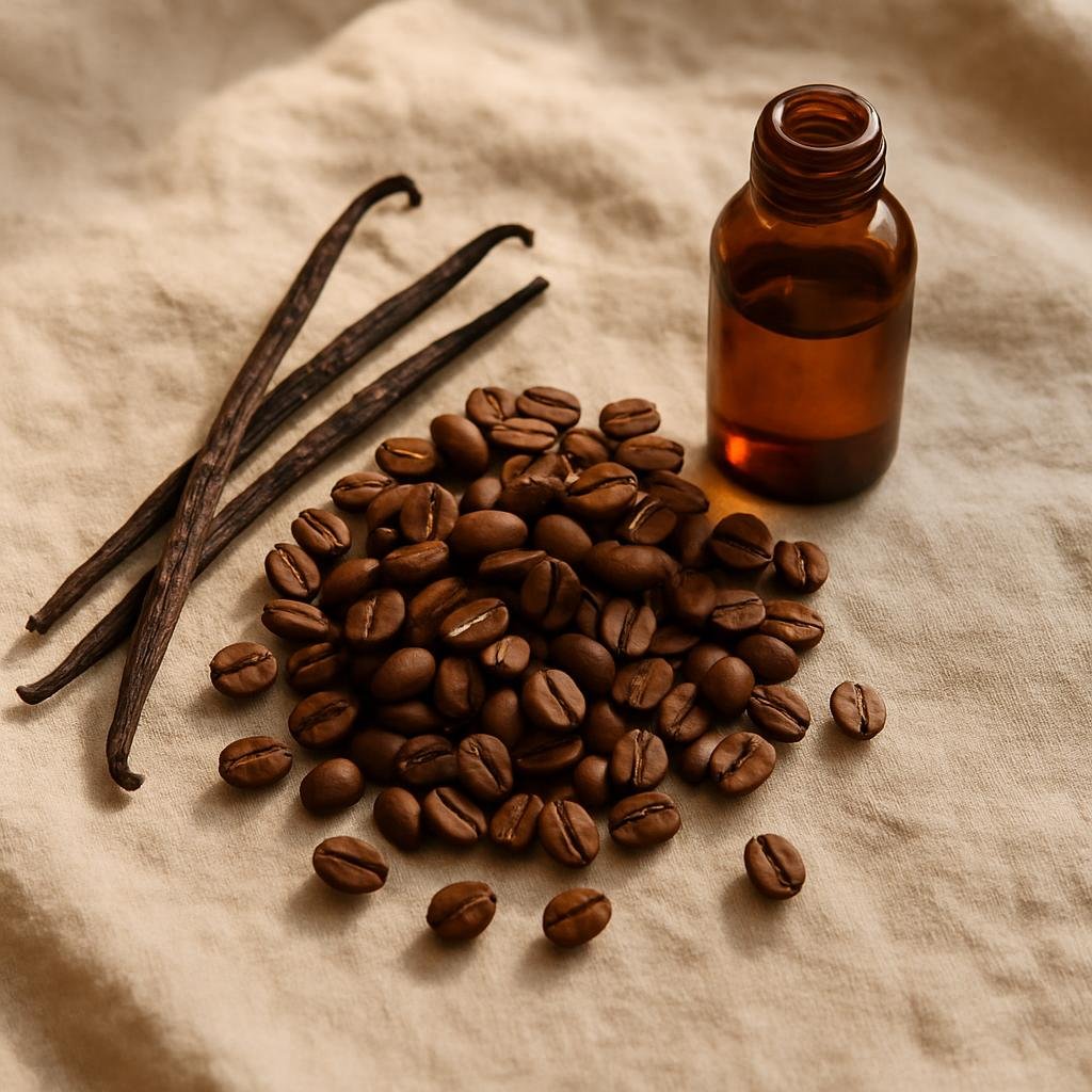 Single-Origin Coffee Sampler beans with real vanilla